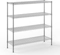 Regal Altair 18" Deep x 54" Wide x 54" Height Wire Shelving Kit | 4-Tier | NSF