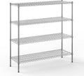Regal Altair 18" Deep x 54" Wide x 54" Height Wire Shelving Kit | 4-Tier | NSF by Regal+Altair