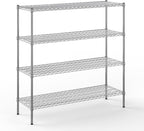 Regal Altair 18" Deep x 54" Wide x 54" Height Wire Shelving Kit | 4-Tier | NSF by Regal+Altair