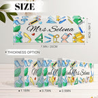 Personalized Name Plate for Desk, Custom Acrylic Desk Name Sign, Office - Image 3
