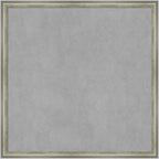 Amanti Art Silver Framed Magnetic Board 26x26 Medium Vision Board by AmantiArt