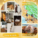 GOOLADA 315Pcs Decorative Push Pins, 5 Style Cork Board Pins, Push Pin Clips - Image 6