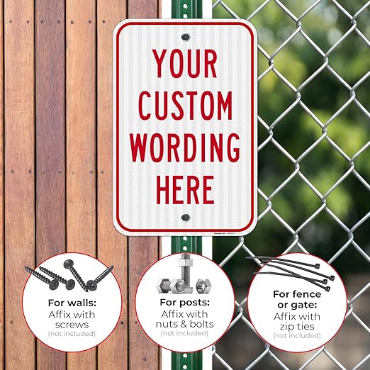 Custom Sign, Personalized Metal Signs, Customize - Image 4