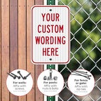 Custom Sign, Personalized Metal Signs, Customize - Image 4