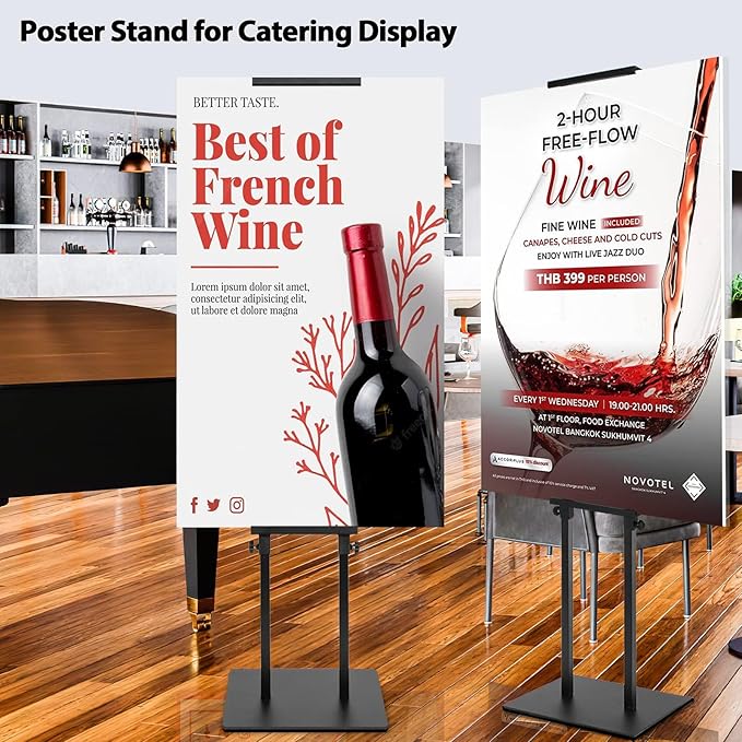 VAIIGO Pedestal Poster Sign Stand - Image 9