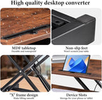 37 Inch Standing Desk Converter - Image 8