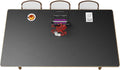 CENNBIE HUGE220 86.6" x 47" Black Leather Desk Mat by CENNBIE