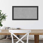 Amanti Art Black Framed Magnetic Board 14x26 Small Vision Board - Image 5
