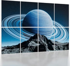 UMIACOUSTICS 8 Pcs 0.7Inch Thick Art Acoustic Panels, Total 47.2” x 31.5” by UMIACOUSTIC