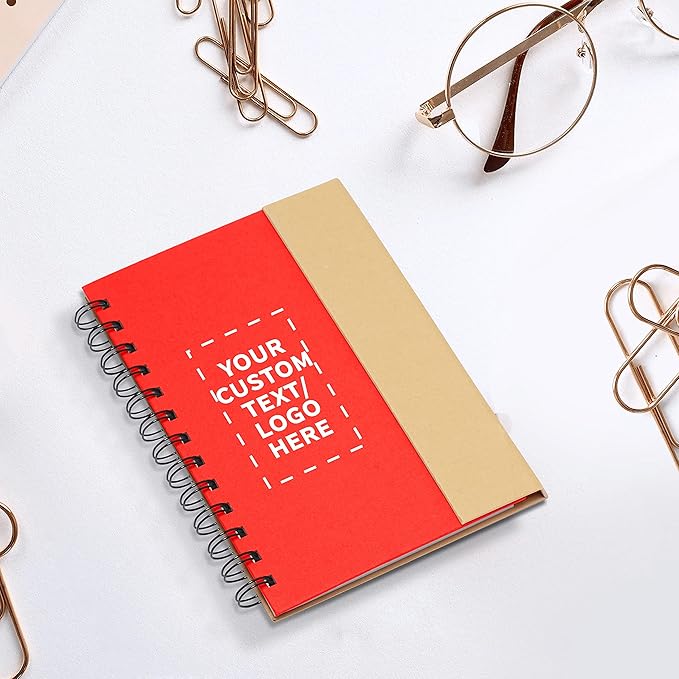 DISCOUNT PROMOS Custom Eco Friendly Spiral Notebooks - Image 6