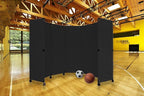 Versare MP10 Portable Folding Wall Partition | Economical 5 Panel Design | - Image 2