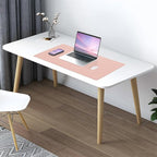 AFIING Dual-Sided Desk Pad, Natural Cork & PU Leather Large Mouse mats - Image 7