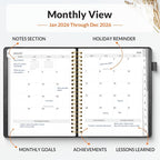 SUNEE 2026 Planner 8.5" x 11" – Dated Productivity Planner - Image 4