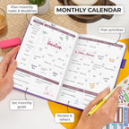 Clever Fox Planner 2nd Edition – Colorful Weekly & Monthly Goal Planner - Image 4