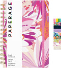 PAPERAGE Lined Spiral Journal Notebook, 160 Pages, Hardcover Journal by PAPERAGE