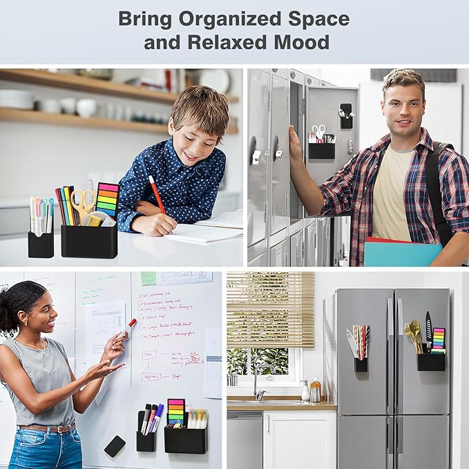 MoKo Magneitc Dry Erase Marker Holder Set, 1 Large - Image 6