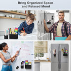 MoKo Magneitc Dry Erase Marker Holder Set, 1 Large - Image 6
