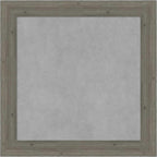 Amanti Art Grey Framed Magnetic Board 25x25 Medium Vision Board by AmantiArt