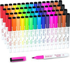 Dry Erase Markers, Shuttle Art 60 Bulk Pack 15 Colors Magnetic Whiteboard by ShuttleArt