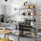 Regal Altair 18" Deep x 36" Wide x 86" Height Wire Shelving Kit | 10-Tier | NSF - Image 7