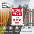 SmartSign Custom Reserved Parking Sign - Image 3