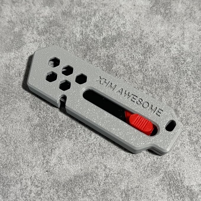 XHM Awesome Small Box Cutter Retractable Blade Ultility Knife, - Image 3