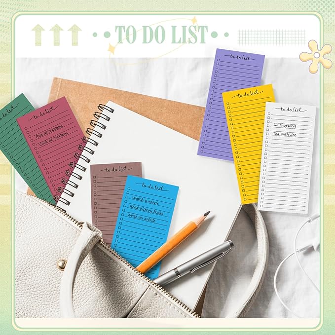 Censen 10 Pack 500 Sheets To Do List Notes Daily Checklist Notepads - Image 4