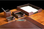 DACASSO Bonded Leather Desk Set - Image 8
