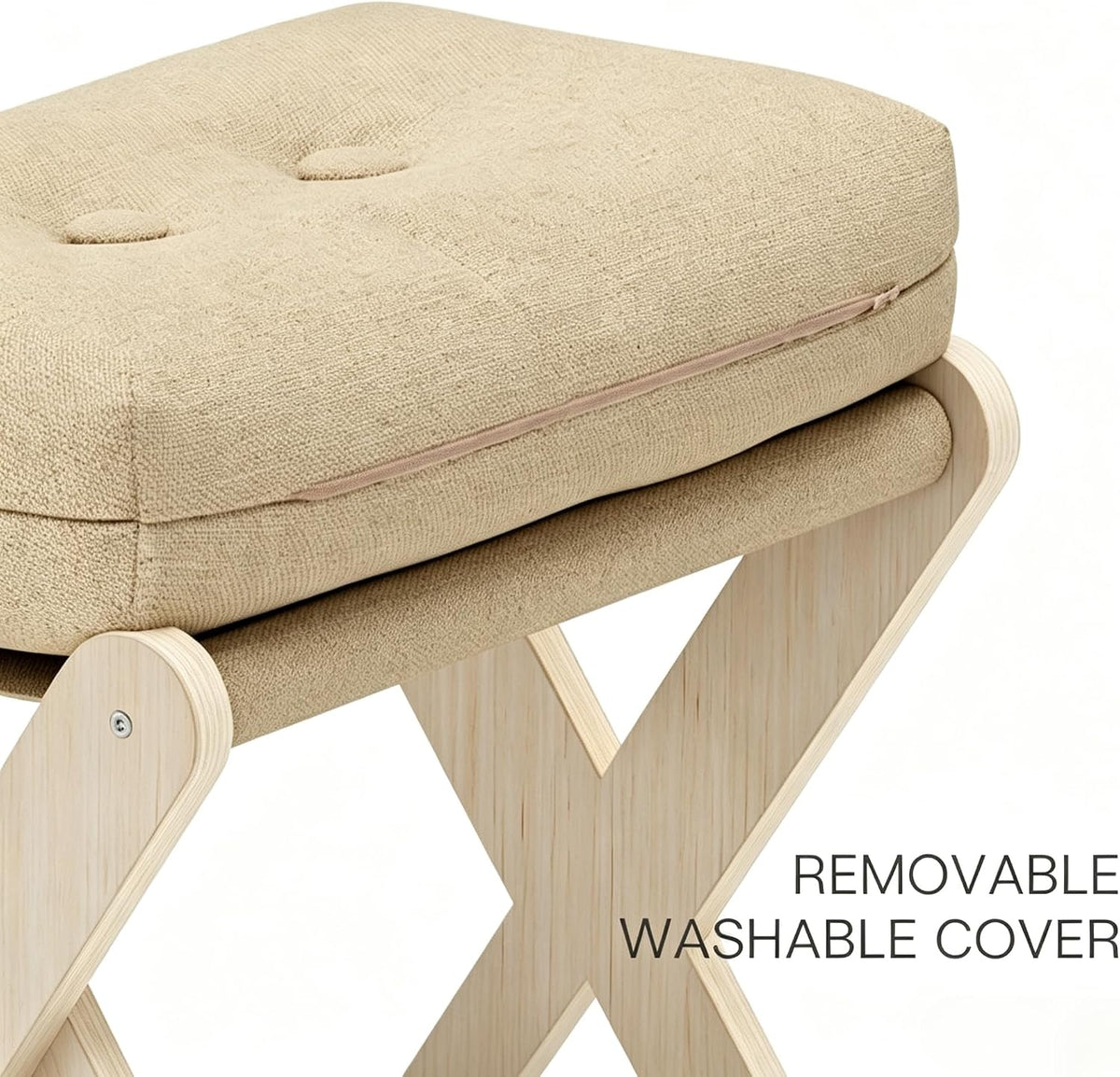 Adjustable Foot Rest Under Desk at Work, 16.6" Wide Wooden Ergonomic Foo...