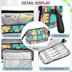 Bolaz Big Capacity Pencil Pen Case Pouch Bag School College Office Organizer - Image 4