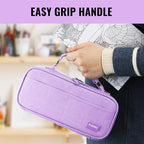 JOINPRO Pencil Case, Large Capacity Pencil Case Organizer; Double Zipper - Image 6