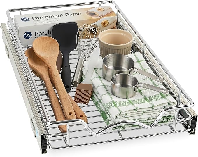 HOLDN’ STORAGE Pull Out Cabinet Organizer, Heavy Duty Caddy w/Lifetime Limited by HOLDN%E2%80%99STORAGE