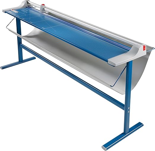 Dahle 472s Premium Rotary Trimmer w/Stand, 12 Sheet Capacity, Self-Sharpening by Dahle