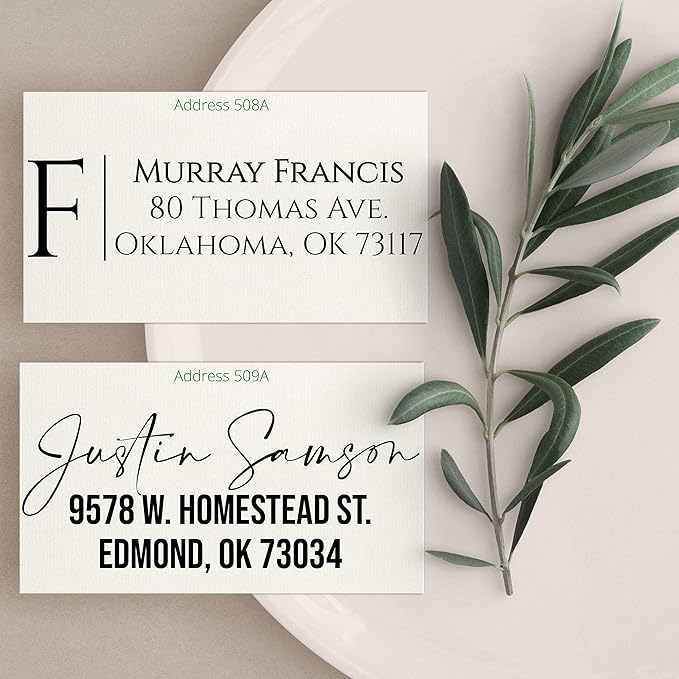 Custom Return Address Stamp - Image 4