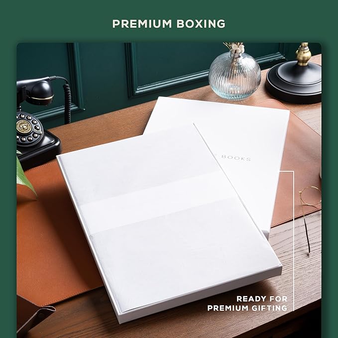 Beechmore Books A3 Sketchbook – 11.7x16.5 Premium Vegan Leather Bound Large - Image 3