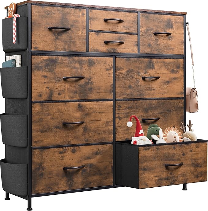 WLIVE Fabric Dresser for Bedroom by WLIVE