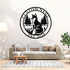 Metal Signs Customized, Personalized Fox Metal Signs, Funny Fox Wall Art Decor - Image 3