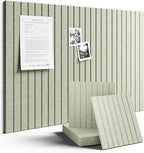 Fluxynara Large Felt Bulletin Board 36" x 24" Cork Board Alternative-6 Pack by FLUXYNARA