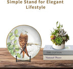 18 pcs 4.5in Plate Stands for Display, Metal Plate Holders Display Stands Can - Image 8