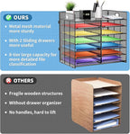 Marbrasse Desktop Literature Organizer, Mesh Paper Organizer, Desk Organizers - Image 2