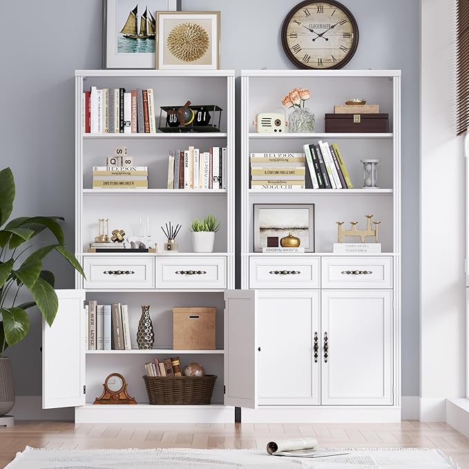 BORNOON 71.4" Tall Bookshelf - Image 4