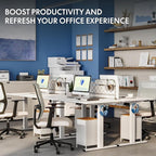 FLEXISPOT One-Piece Electric Standing Desk, 60 x 24 Inches Adjustable Desk - Image 4