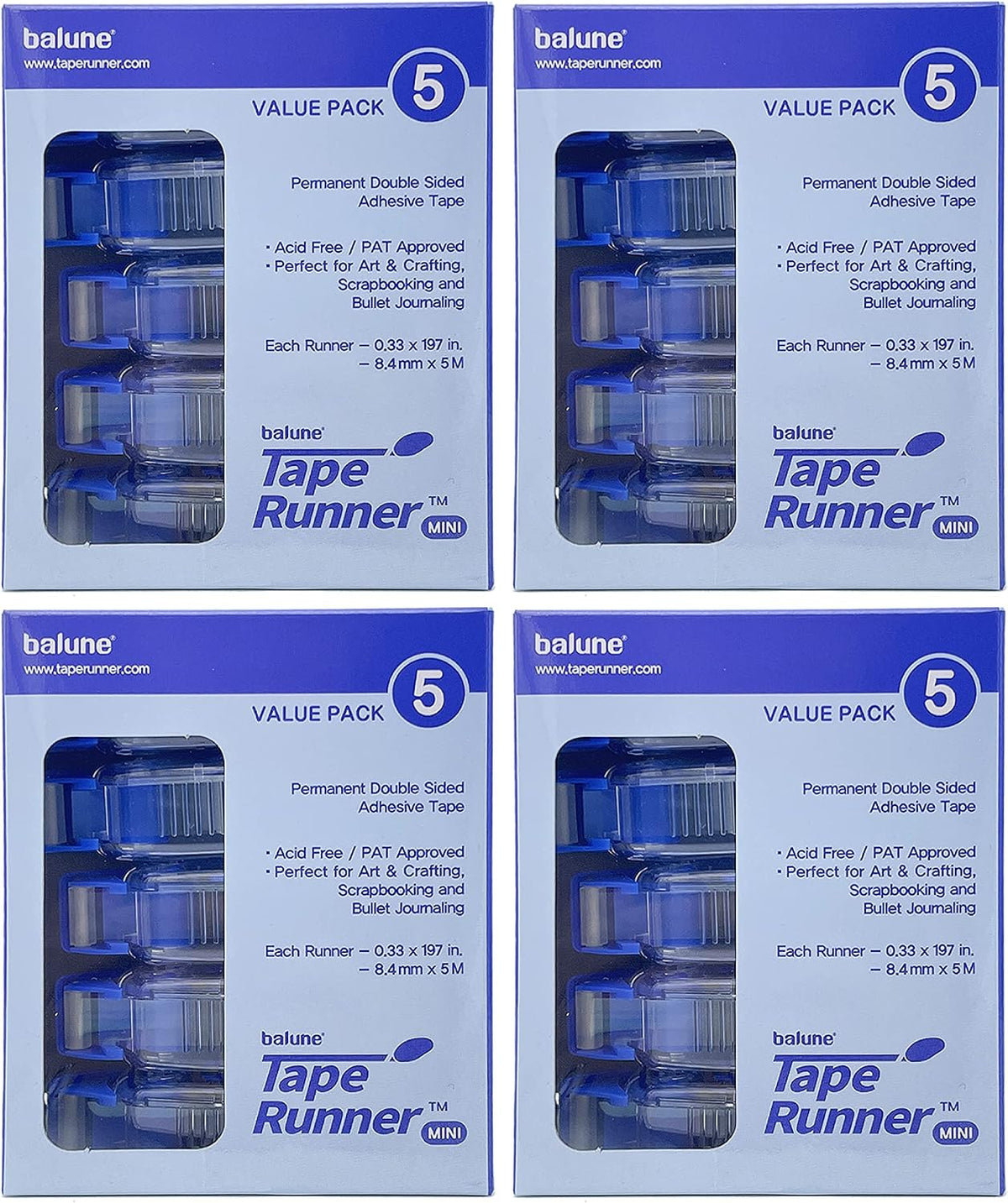 Tape Runner - Double Sided Adhesive - Acid Free