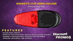 10 Magnetic Memo Holders Set - Image 2
