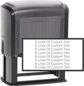 8 Lines Customized Stamp by Stampi