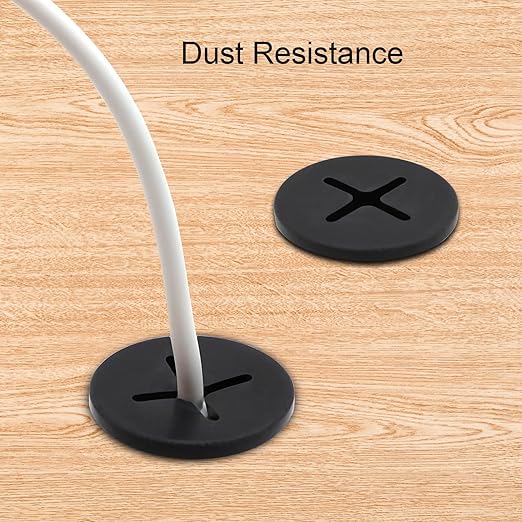 Desk Grommet, 3/4 Inch Flexible Rubber Grommets, Silicone Cable Cord Grommet - Image 5