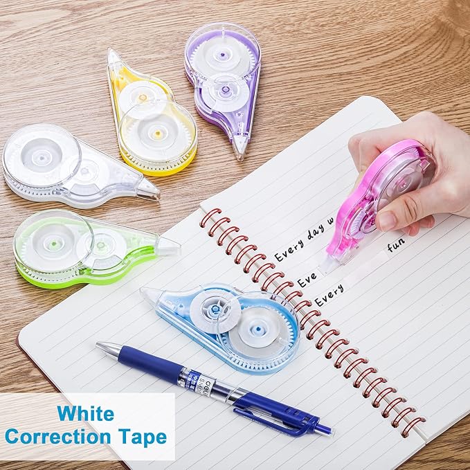 Nicunom 36 Pack White Correction Tape, 39 Feet Correction Tapes Easy To Use - Image 5