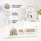 Personalized Name Plate for Desk, Custom Desk Name Plate, Acrylic Name Plate - Image 5