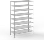 Regal Altair 24" Deep x 54" Wide x 86" Height Wire Shelving Kit | 8-Tier | NSF by Regal+Altair