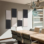 23.62" X 11.81" X 2" Fiberglass Wall Panel, 4 Pack Acoustic Panels, Acoustic - Image 4